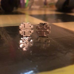 Tory Burch Logo Earrings